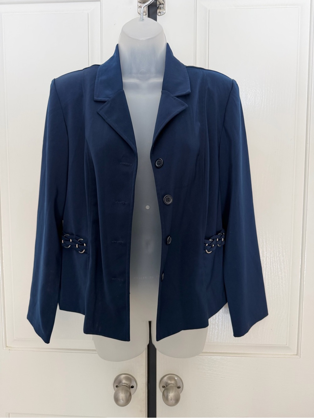 Courtenay Navy Blazer Jacket Sz 12p